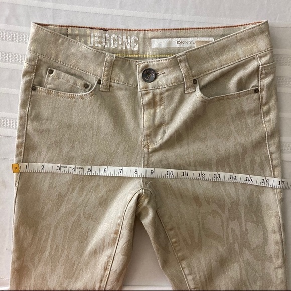Dkny Animal Print Jegging Size 2 - Picture 8 of 14
